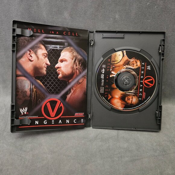 WWE - Vengeance 2005: Hell in a Cell (DVD, 2005), Batista, Cena, Michaels B2-12 - Picture 3 of 3